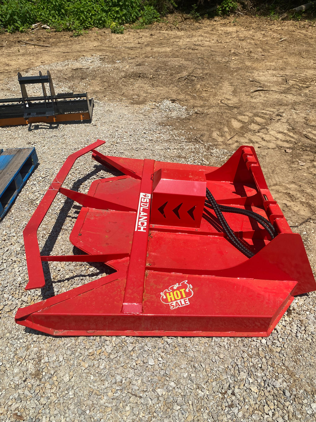 SDLANCH SSBCA1000 Skid Steer Brush Cutter Attachment
