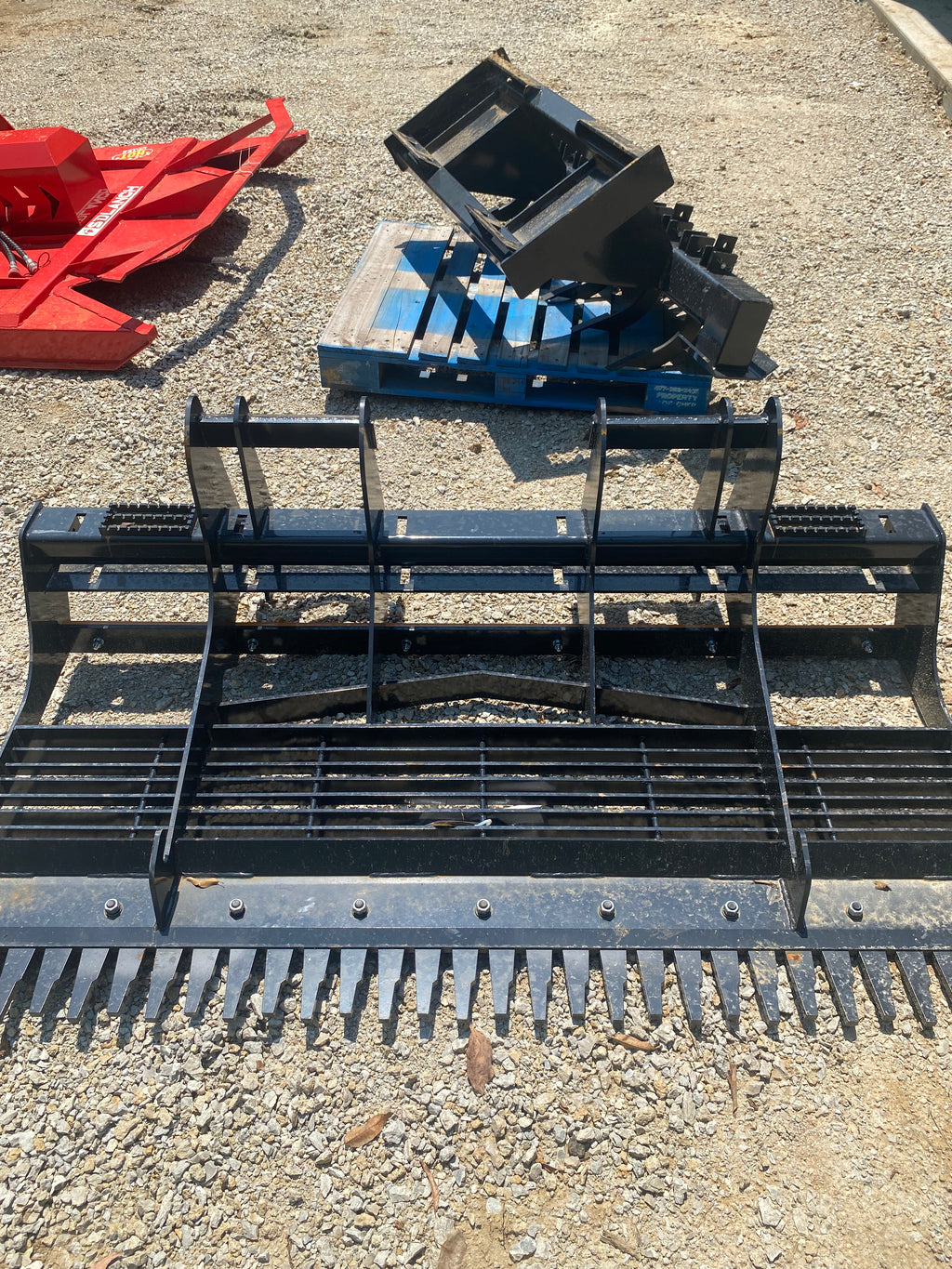 Wolverine Skid Steer Land Leveler LL-12-72W