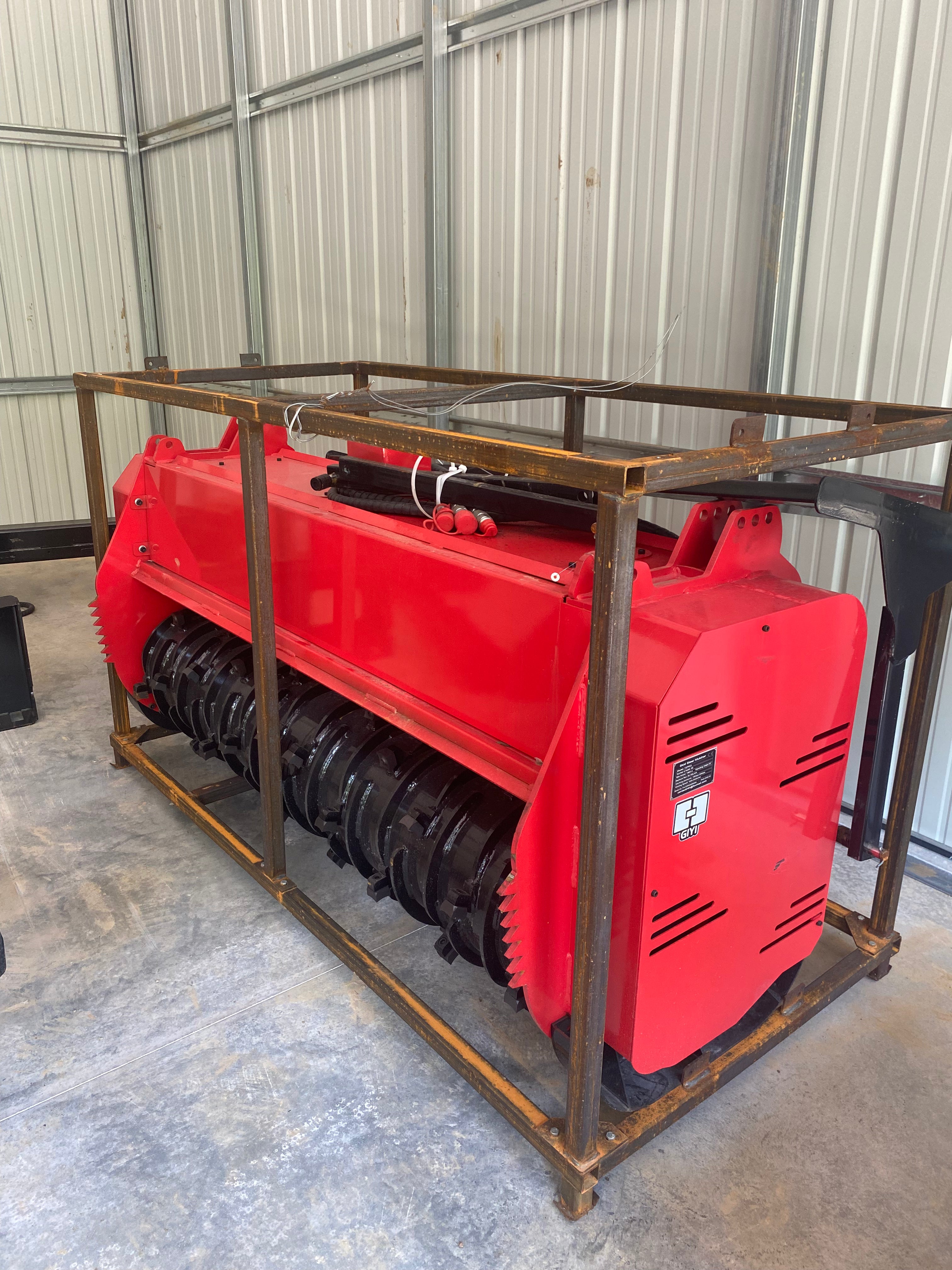 GIYI 72PRO Skid Steer Forestry Mulcher Attachment