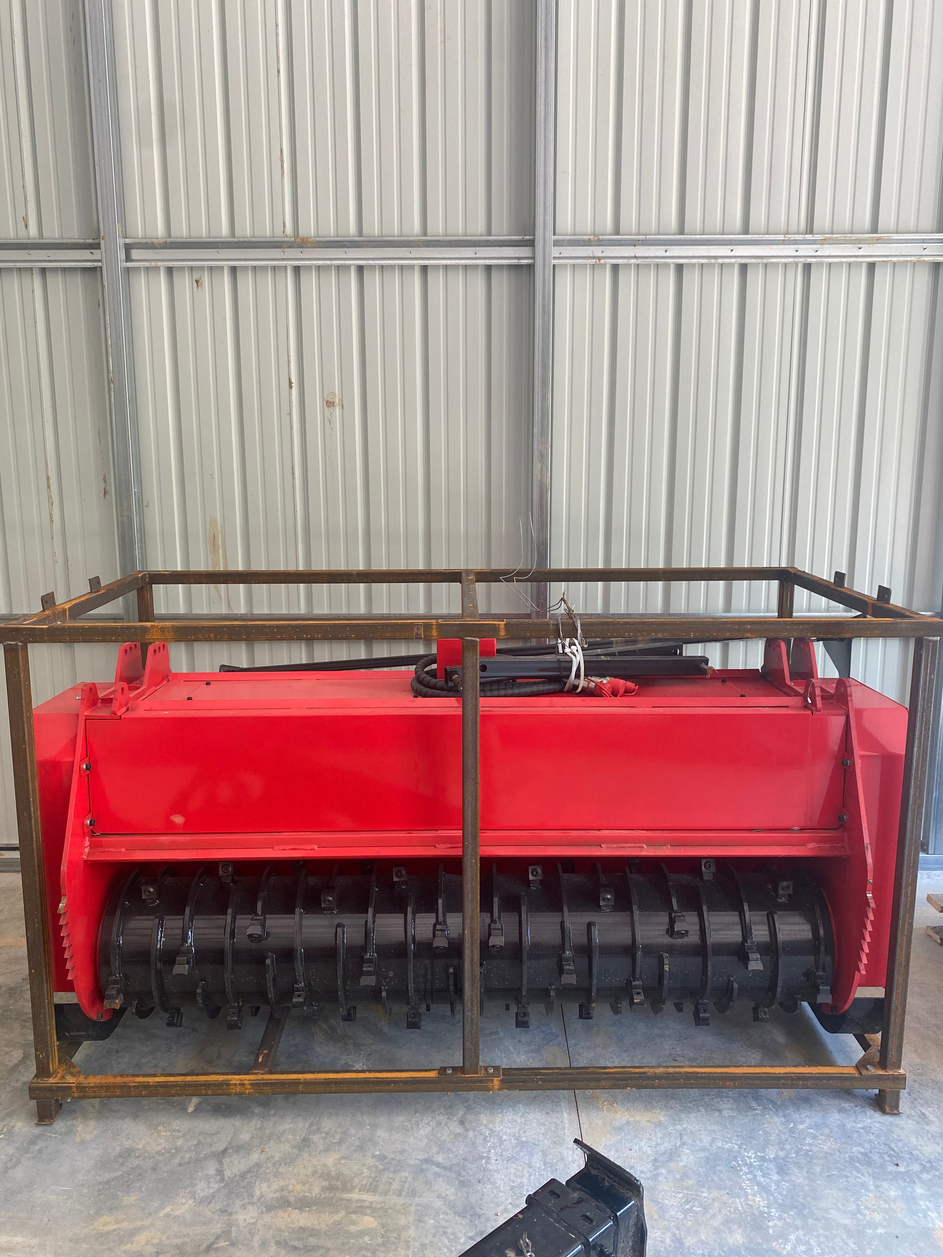 GIYI 72PRO Skid Steer Forestry Mulcher Attachment