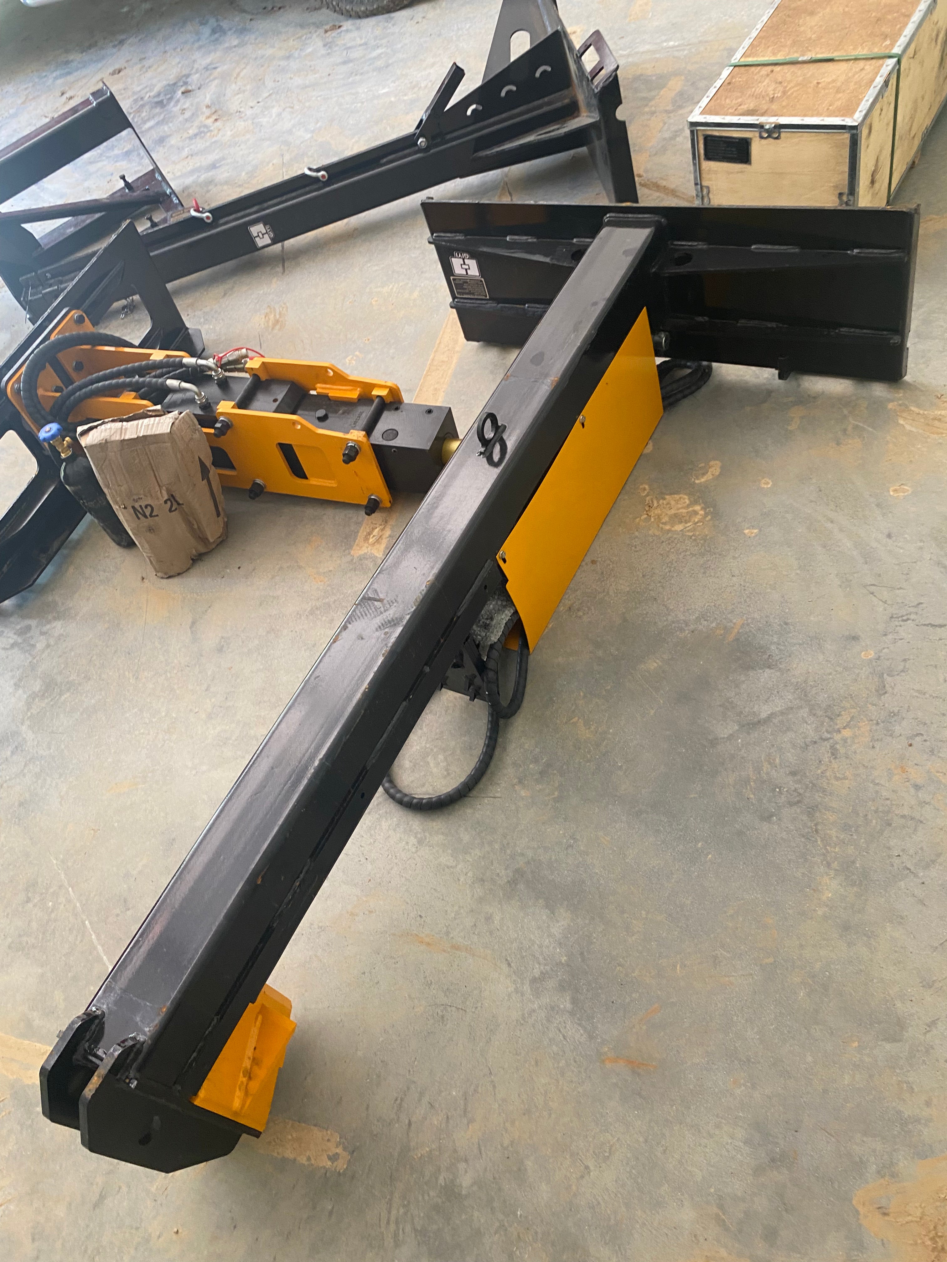 HLS82 Horizontal Log Splitter Attachment for Skid Steer Loaders