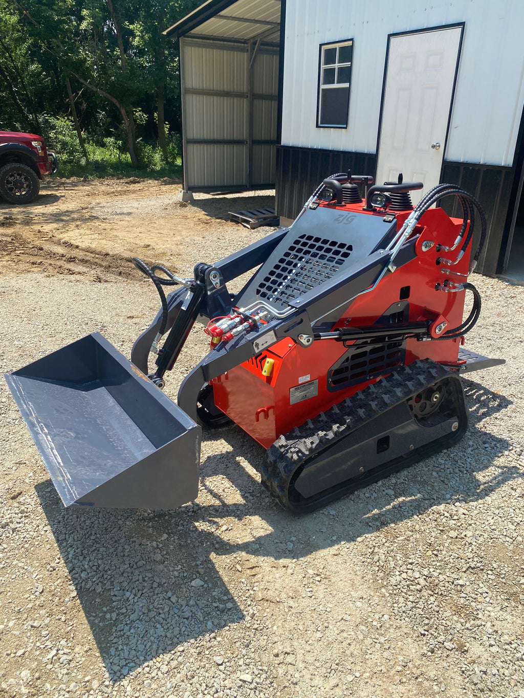 2026 ZJG ZJ-380 Tracked Mini Skid Steer Loader