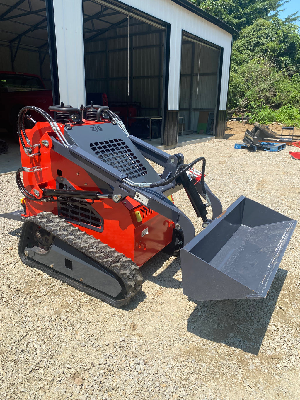 2026 ZJG ZJ-380 Tracked Mini Skid Steer Loader