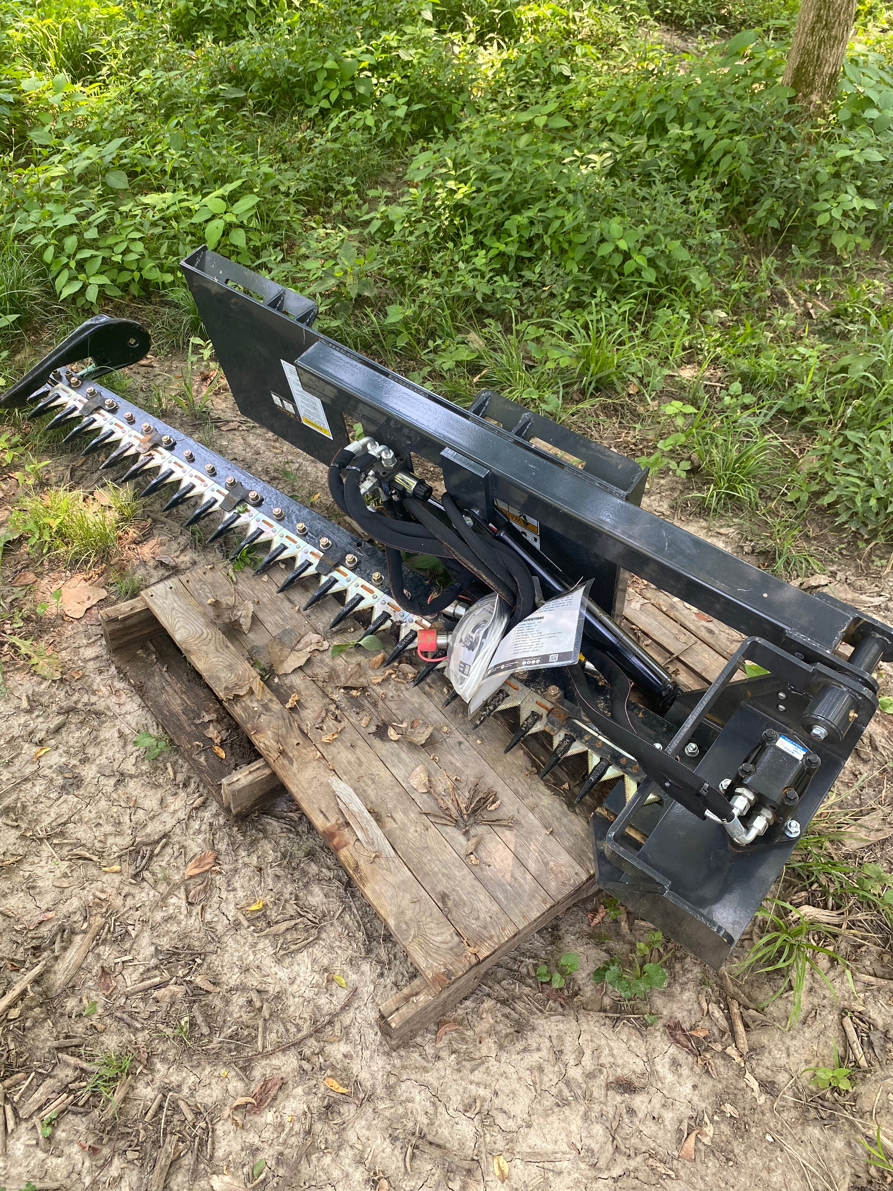 Wolverine SBM-12-72W 72" Skid Steer Sickle Bar Mower