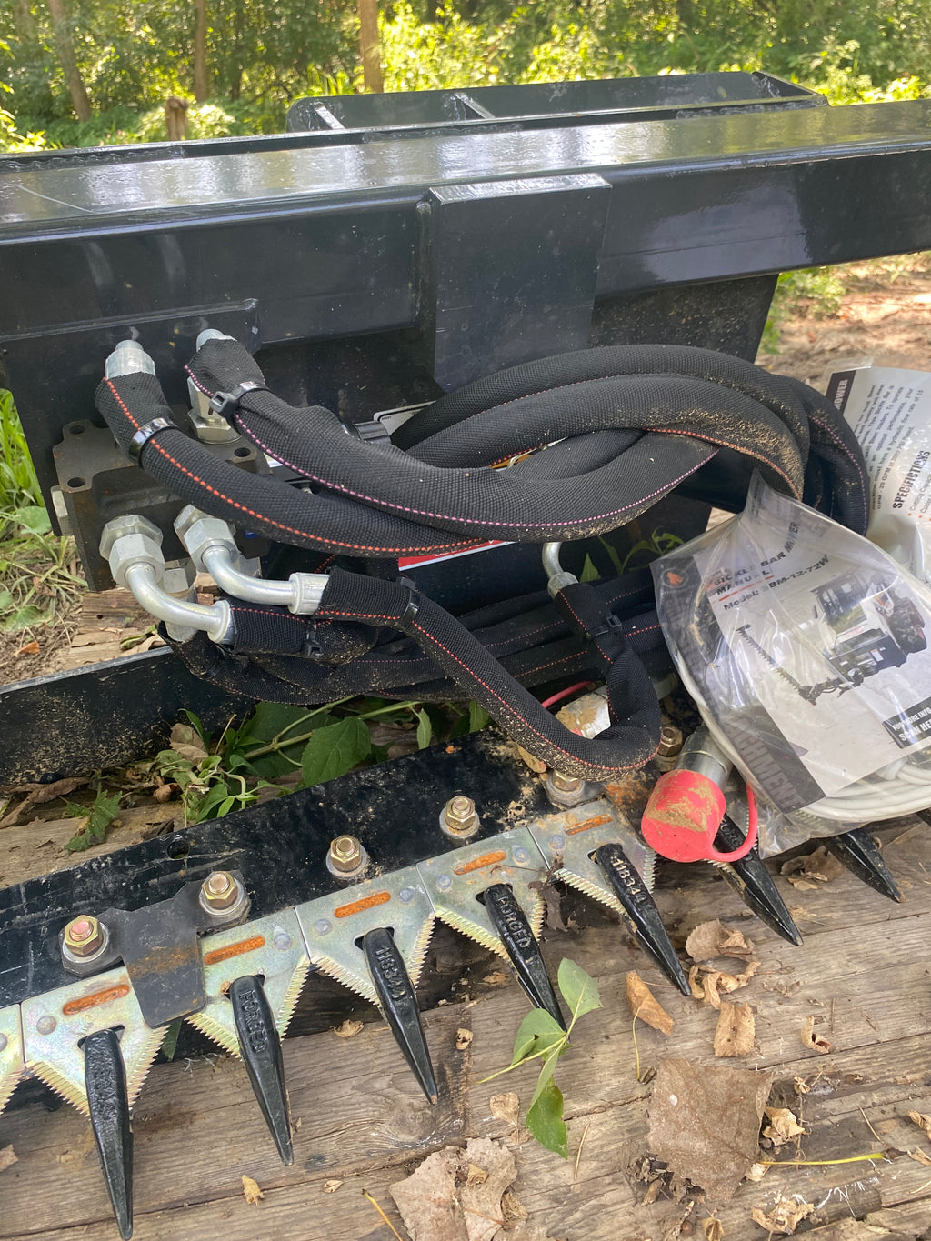 Wolverine SBM-12-72W 72" Skid Steer Sickle Bar Mower