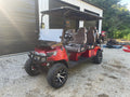 SDL 6 SEATER GOLF CART ELECTRIC HQ100 METALLIC RED